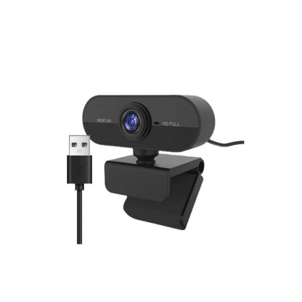 HD Microphone, Computer Webcam with USB Plug and Play Camera for Youtube, Skype Video Calls