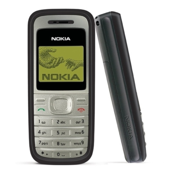 Nokia 1200 Single Sim Refurbished Keypad Mobile Phone