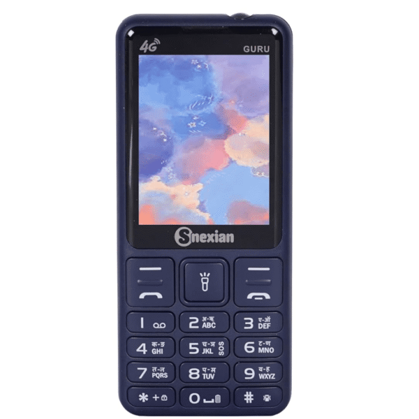 Snexian All-New GURU 4G Working Dual Sim Keypad Mobile Phone
