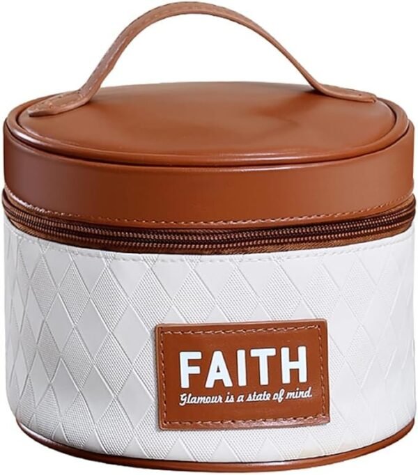 Travel Makeup Bag Diamond Pattern Cosmetic Bag