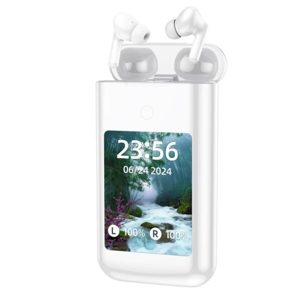 A98Box Bluetooth Earbuds with  Touch Screen Control
