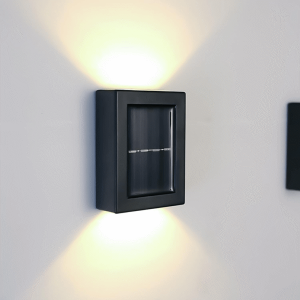 Solar Wall Light, Up and Down Outdoor Security Wall Lamps.
