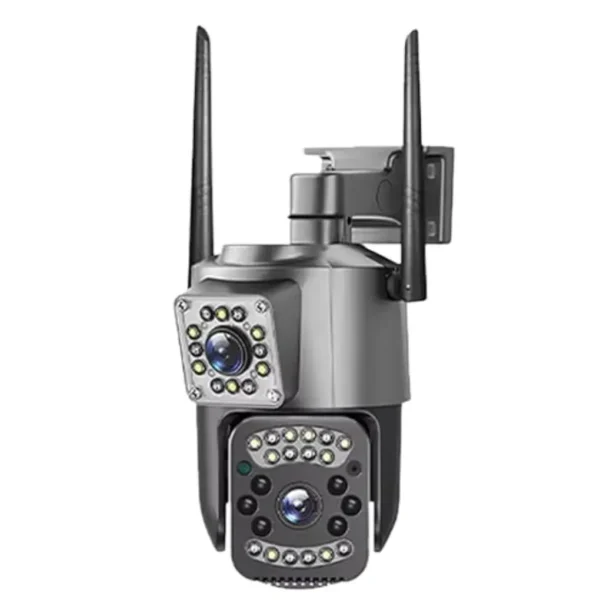 Dual Lens Home Security CCTV Camera with SD Card Support