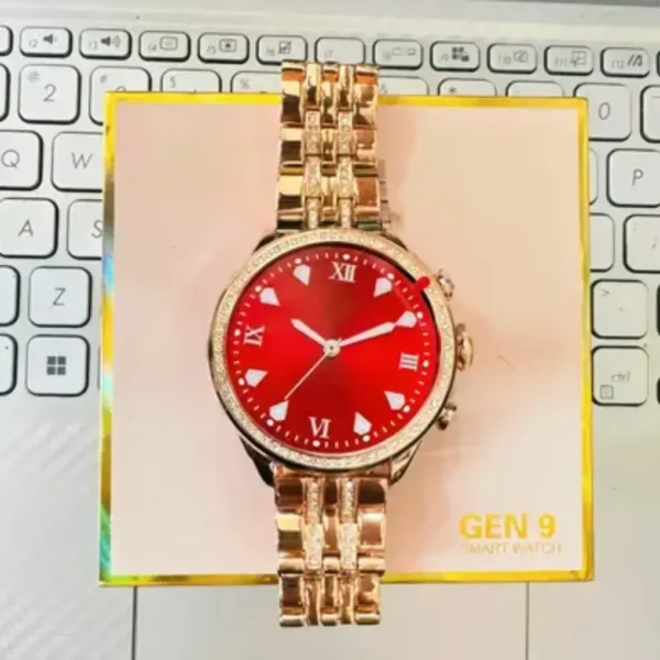 Gen 9 Smartwatch for Women with Metal Strap & HD Display