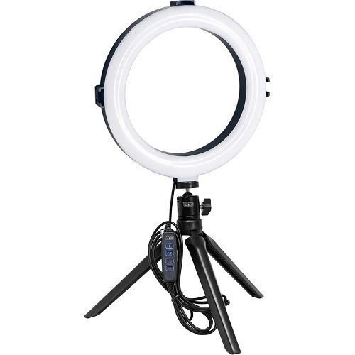 LED Ring Light RL-8 8" Inch Kit with Mini Tripod and Ball Head